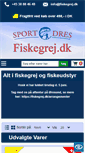 Mobile Screenshot of fiskegrej.dk